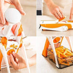 CORTADOR MANDOLINA DE VERDURAS 5 EN 1