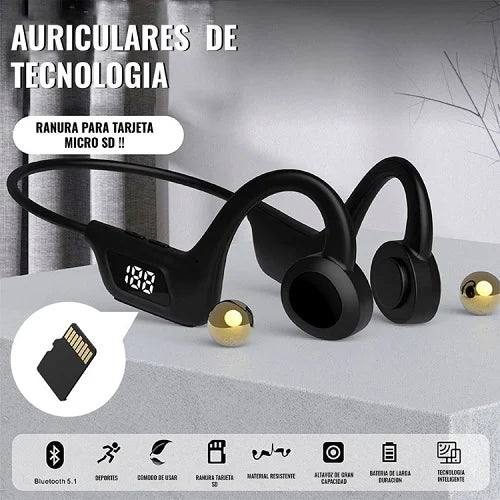AURICULARES DE CONDUCCIÓN ÓSEA U9.