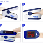 OXÍMETRO PULSO DIGITAL AUTOMÁTICO CON PRECISIÓN PARA DEDO